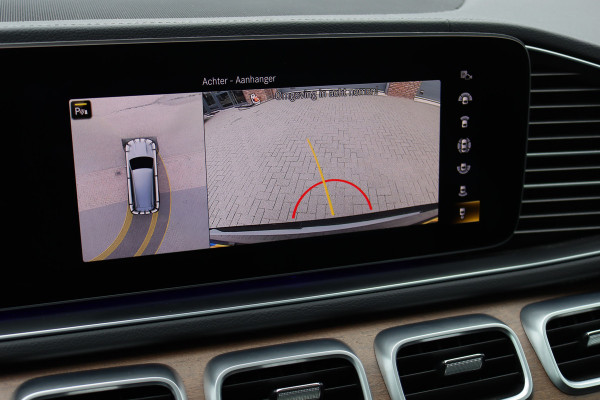 Mercedes-Benz GLS 400 d 4MATIC AMG Line Premium+ | 7pers | Luchtvering | Distronic+ | Massage | Stoelventilatie | Memory | Burmester | HUD | Trekhaak | Soft-Close | Vlakkenverwarming | Surround Camera |