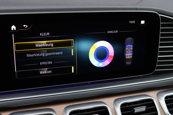 Mercedes-Benz GLS 400 d 4MATIC AMG Line Premium+ | 7pers | Luchtvering | Distronic+ | Massage | Stoelventilatie | Memory | Burmester | HUD | Trekhaak | Soft-Close | Vlakkenverwarming | Surround Camera |