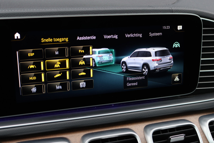 Mercedes-Benz GLS 400 d 4MATIC AMG Line Premium+ | 7pers | Luchtvering | Distronic+ | Massage | Stoelventilatie | Memory | Burmester | HUD | Trekhaak | Soft-Close | Vlakkenverwarming | Surround Camera |