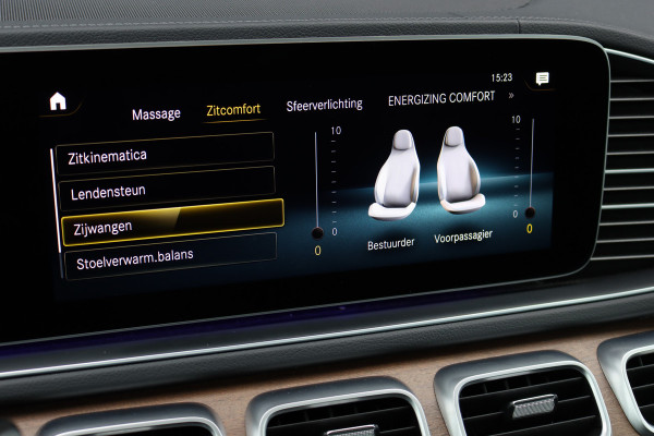 Mercedes-Benz GLS 400 d 4MATIC AMG Line Premium+ | 7pers | Luchtvering | Distronic+ | Massage | Stoelventilatie | Memory | Burmester | HUD | Trekhaak | Soft-Close | Vlakkenverwarming | Surround Camera |