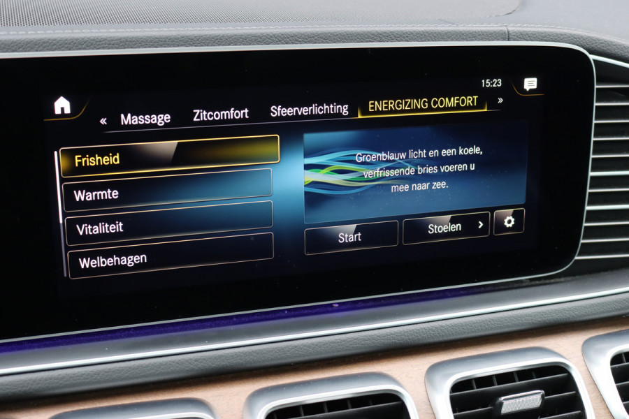 Mercedes-Benz GLS 400 d 4MATIC AMG Line Premium+ | 7pers | Luchtvering | Distronic+ | Massage | Stoelventilatie | Memory | Burmester | HUD | Trekhaak | Soft-Close | Vlakkenverwarming | Surround Camera |
