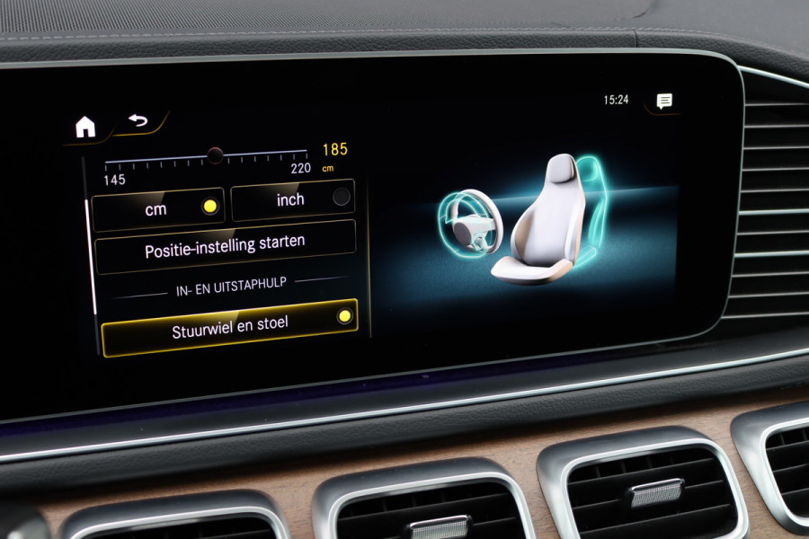 Mercedes-Benz GLS 400 d 4MATIC AMG Line Premium+ | 7pers | Luchtvering | Distronic+ | Massage | Stoelventilatie | Memory | Burmester | HUD | Trekhaak | Soft-Close | Vlakkenverwarming | Surround Camera |