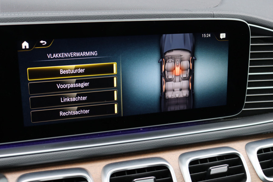Mercedes-Benz GLS 400 d 4MATIC AMG Line Premium+ | 7pers | Luchtvering | Distronic+ | Massage | Stoelventilatie | Memory | Burmester | HUD | Trekhaak | Soft-Close | Vlakkenverwarming | Surround Camera |