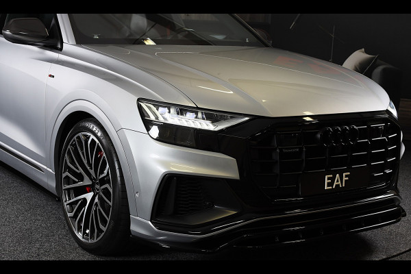 Audi Q8 55 TFSI Quattro RSQ8 Look / Carbon / RS Zetels / Acc / Lane Assist / Head Up / Dode Hoek / Open Panorama / Matrix / 23 Inc