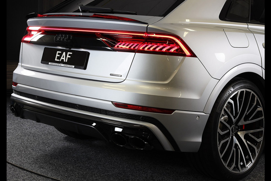 Audi Q8 55 TFSI Quattro RSQ8 Look / Carbon / RS Zetels / Acc / Lane Assist / Head Up / Dode Hoek / Open Panorama / Matrix / 23 Inc