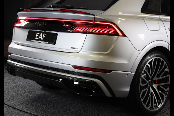 Audi Q8 55 TFSI Quattro RSQ8 Look / Carbon / RS Zetels / Acc / Lane Assist / Head Up / Dode Hoek / Open Panorama / Matrix / 23 Inc