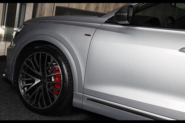 Audi Q8 55 TFSI Quattro RSQ8 Look / Carbon / RS Zetels / Acc / Lane Assist / Head Up / Dode Hoek / Open Panorama / Matrix / 23 Inc