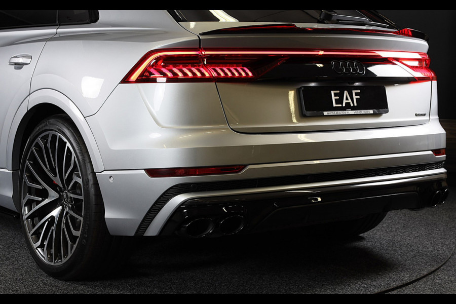 Audi Q8 55 TFSI Quattro RSQ8 Look / Carbon / RS Zetels / Acc / Lane Assist / Head Up / Dode Hoek / Open Panorama / Matrix / 23 Inc
