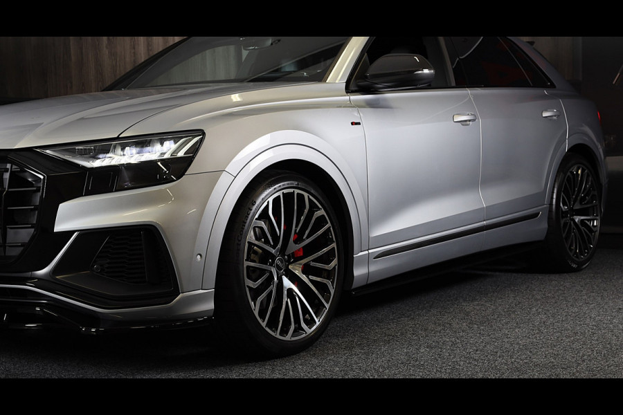 Audi Q8 55 TFSI Quattro RSQ8 Look / Carbon / RS Zetels / Acc / Lane Assist / Head Up / Dode Hoek / Open Panorama / Matrix / 23 Inc
