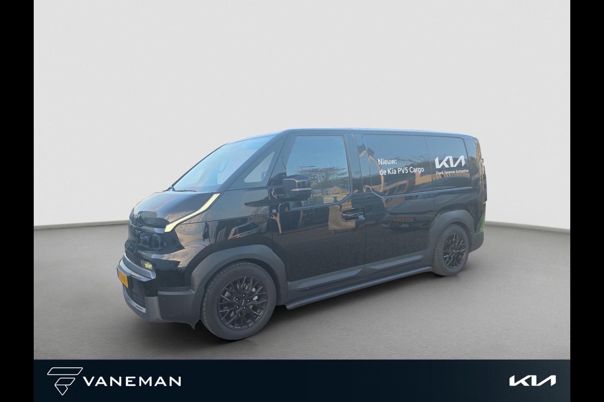 Kia PV5 L2H1 Elite Executive 71.2 kWh | DEMO |  17"velgen | Side-Bars | Dubbele vloer incl. lades | Lattenframe | 360-camera