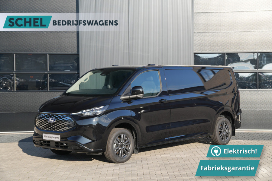 Ford E-Transit Custom 340 L2H1 Limited 71 kWh 218pk - ACC - 360 camera - Navigatie - Stoelverwarming - AGR bestuurdersstoel - Blind Spot - Rijklaar