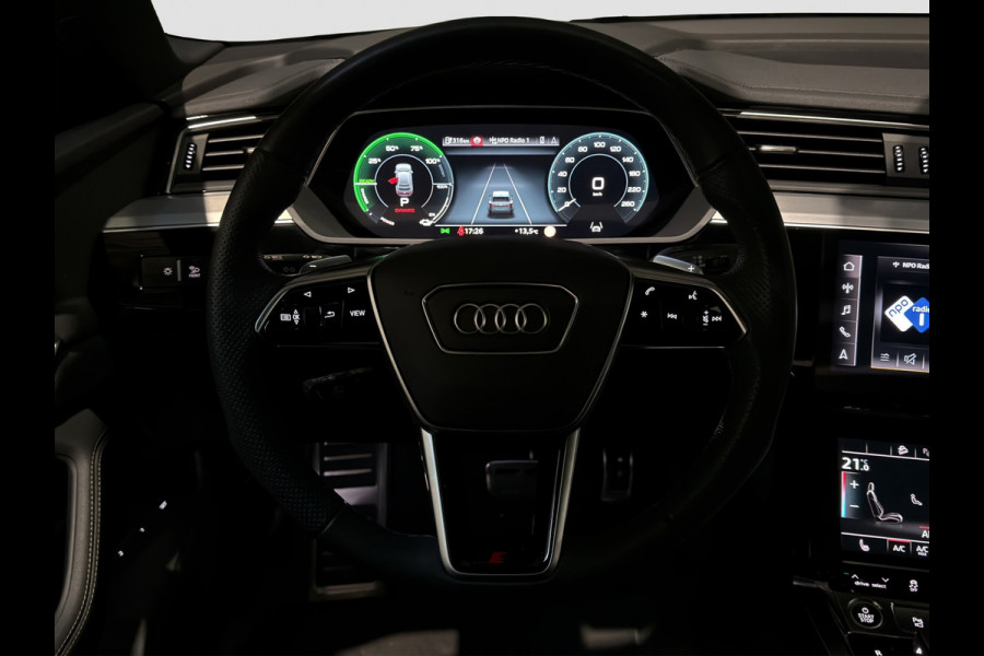Audi Q8 Sportback e-tron 55 quattro S Comp 115 kWh|Pano|RS Stoelen|luchtvering|Stuur/Stoelverwarming