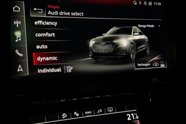 Audi Q8 Sportback e-tron 55 quattro S Comp 115 kWh|Pano|RS Stoelen|luchtvering|Stuur/Stoelverwarming