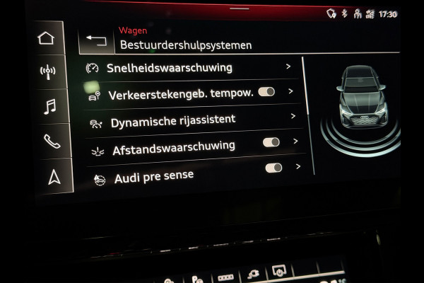 Audi Q8 Sportback e-tron 55 quattro S Comp 115 kWh|Pano|RS Stoelen|luchtvering|Stuur/Stoelverwarming