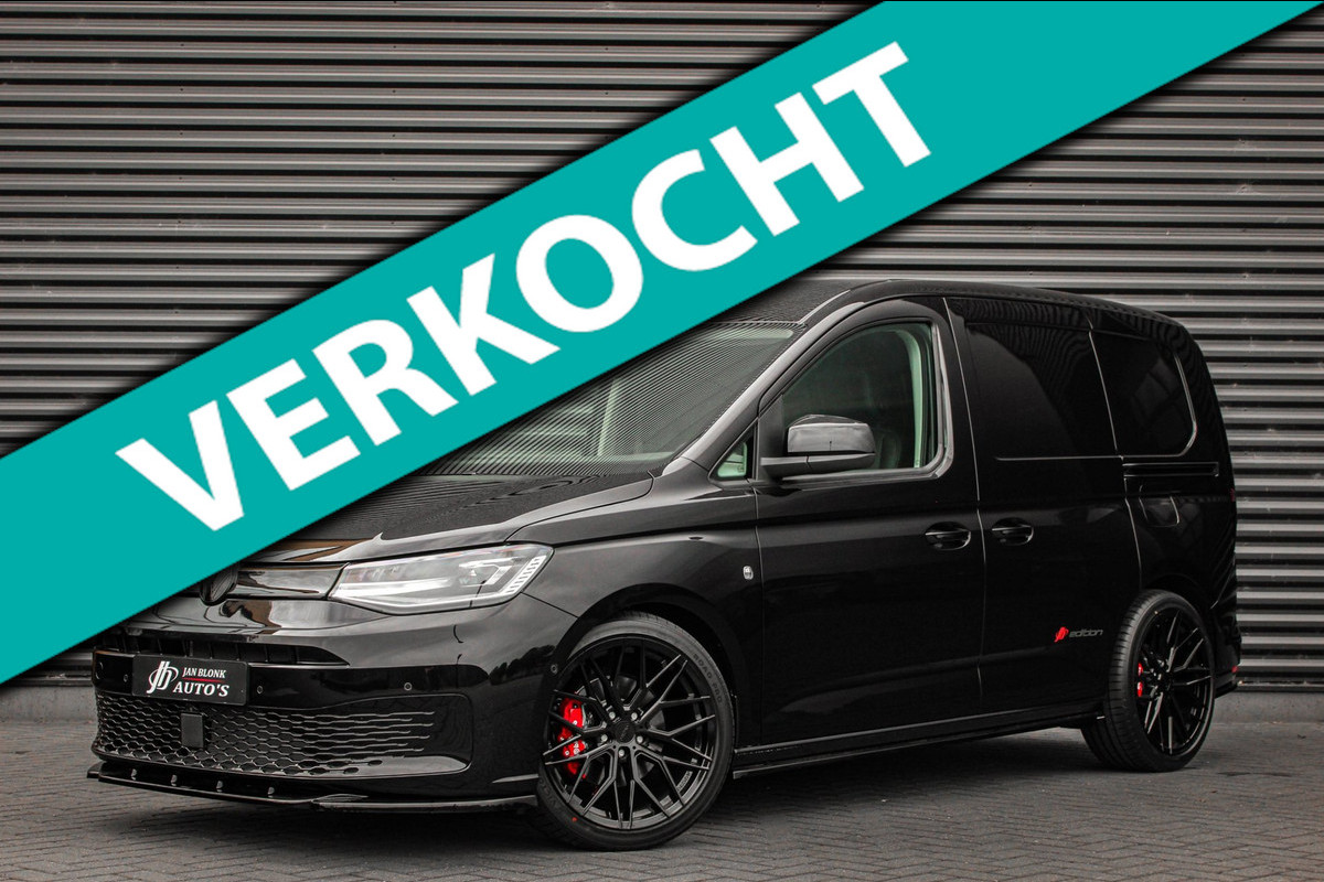Volkswagen Caddy Cargo 2.0 TDI 122PK DSG JB-EDITION / MAXTRON / SIDE- BARS / VERLAAGD / ELEK- PAKKET / PDC / CAMERA / BLACK OPS