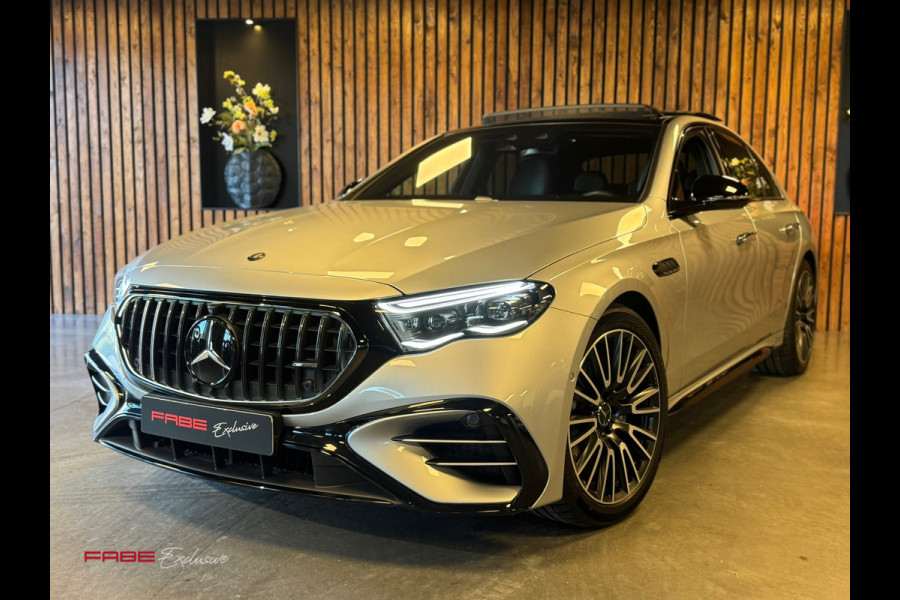 Mercedes-Benz E-Klasse AMG 53 4MATIC+ Night Edition / BTW / NAP / Hyperscreen / Burmester 4D / Pano / 360 Camera / Stoelventilatie