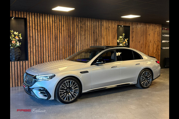 Mercedes-Benz E-Klasse AMG 53 4MATIC+ Night Edition / BTW / NAP / Hyperscreen / Burmester 4D / Pano / 360 Camera / Stoelventilatie