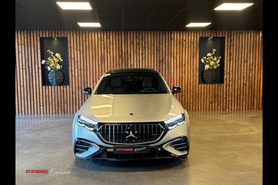 Mercedes-Benz E-Klasse AMG 53 4MATIC+ Night Edition / BTW / NAP / Hyperscreen / Burmester 4D / Pano / 360 Camera / Stoelventilatie