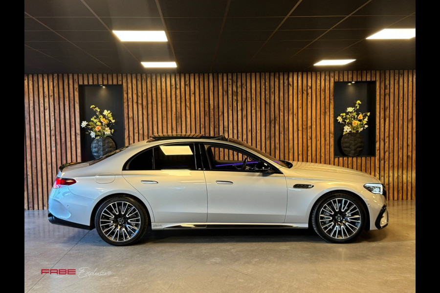 Mercedes-Benz E-Klasse AMG 53 4MATIC+ Night Edition / BTW / NAP / Hyperscreen / Burmester 4D / Pano / 360 Camera / Stoelventilatie