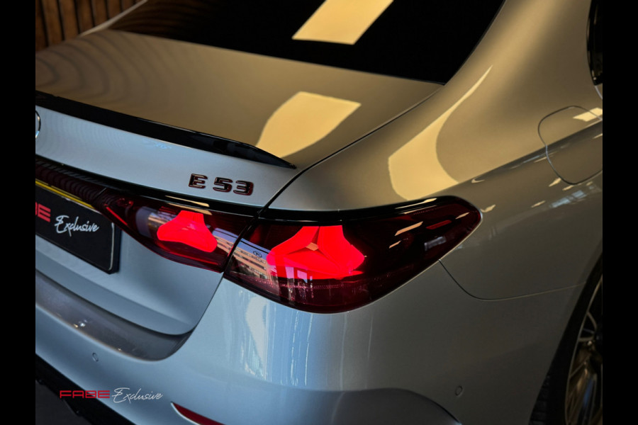 Mercedes-Benz E-Klasse AMG 53 4MATIC+ Night Edition / BTW / NAP / Hyperscreen / Burmester 4D / Pano / 360 Camera / Stoelventilatie