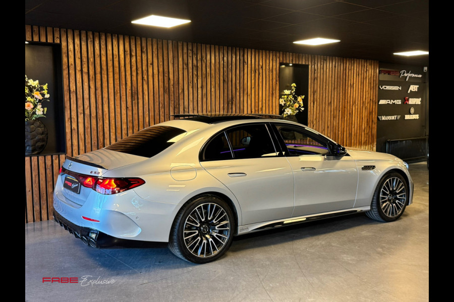 Mercedes-Benz E-Klasse AMG 53 4MATIC+ Night Edition / BTW / NAP / Hyperscreen / Burmester 4D / Pano / 360 Camera / Stoelventilatie