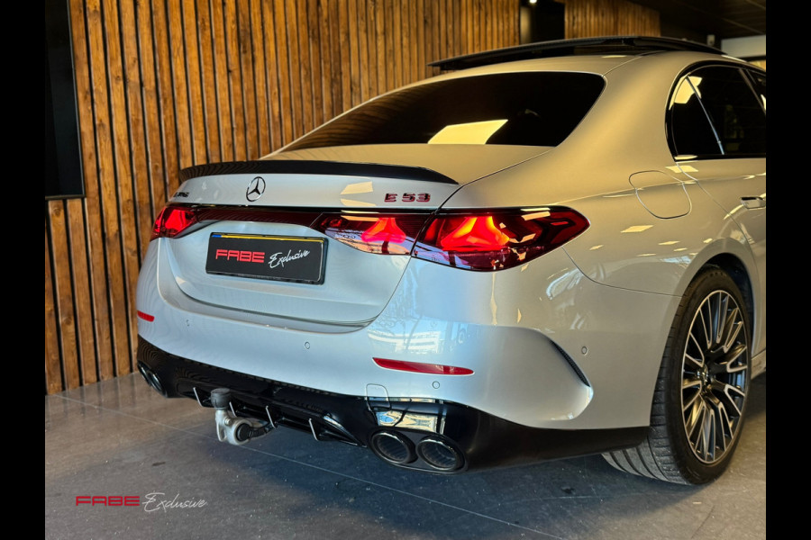 Mercedes-Benz E-Klasse AMG 53 4MATIC+ Night Edition / BTW / NAP / Hyperscreen / Burmester 4D / Pano / 360 Camera / Stoelventilatie