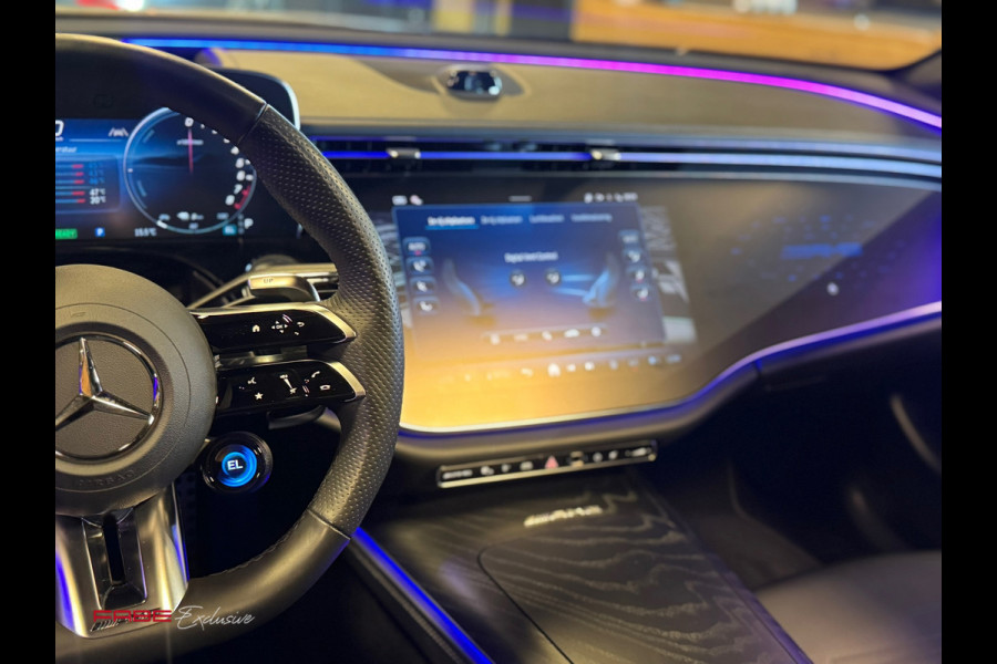Mercedes-Benz E-Klasse AMG 53 4MATIC+ Night Edition / BTW / NAP / Hyperscreen / Burmester 4D / Pano / 360 Camera / Stoelventilatie