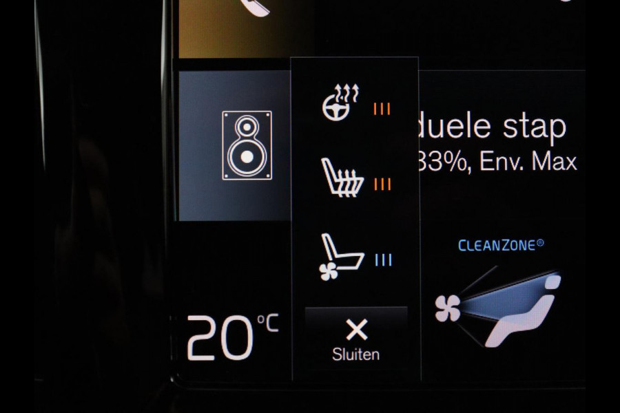 Volvo V90 2.0 T8 AWD Inscription | SOH 79,7% | Trekhaak | LED | Stoelverwarming | Adapt.Cruise | Pano.Dak | Bowers & Wilkins Sound | Stoelverwarming/Ventilatie |