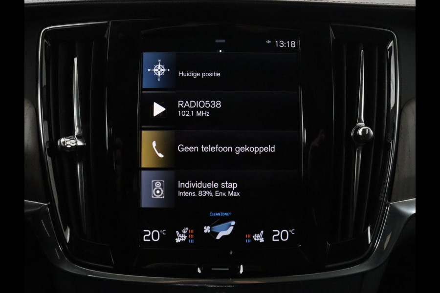Volvo V90 2.0 T8 AWD Inscription | SOH 79,7% | Trekhaak | LED | Stoelverwarming | Adapt.Cruise | Pano.Dak | Bowers & Wilkins Sound | Stoelverwarming/Ventilatie |