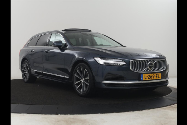 Volvo V90 2.0 T8 AWD Inscription | SOH 79,7% | Trekhaak | LED | Stoelverwarming | Adapt.Cruise | Pano.Dak | Bowers & Wilkins Sound | Stoelverwarming/Ventilatie |