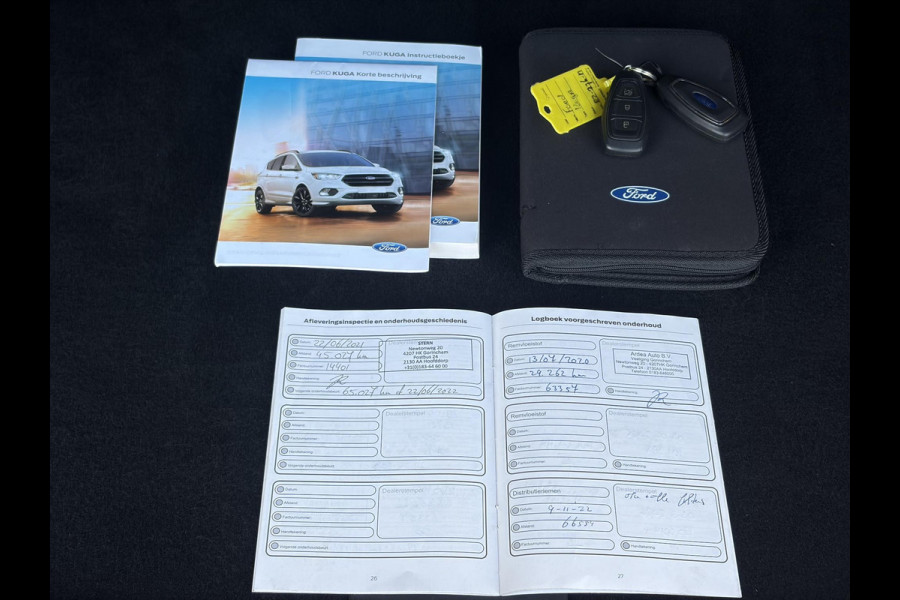 Ford Kuga 1.5 EcoBoost ST Line ✓2e Eigenaar✓Camera✓Carplay✓Navi✓Alcantara-Halfleder✓Clima✓Cruise✓6 Bak✓120pk✓18'' Lmv✓Keyless✓Pdc V+A✓Rijstrooksensor✓N.A.P✓Apk tot 03-2027