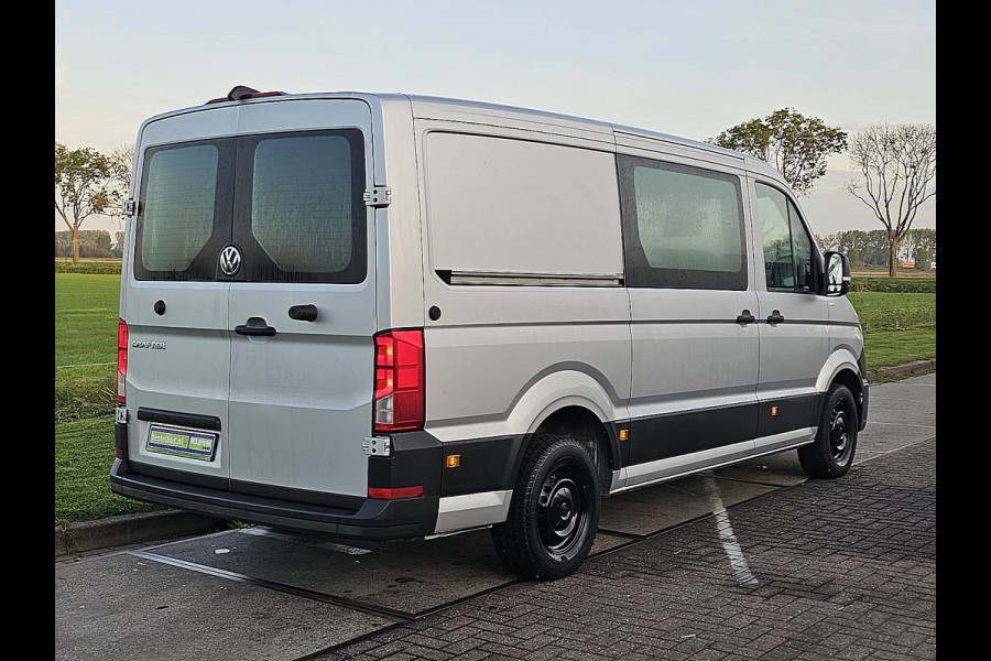 Volkswagen Crafter 35 2.0TDI L3H2 Dubbele cabine 5p Cruise control, Airco, Carplay, Navi, Camera