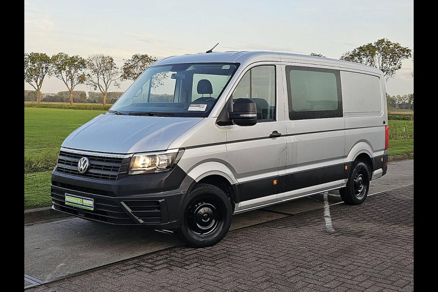 Volkswagen Crafter 35 2.0TDI L3H2 Dubbele cabine 5p Cruise control, Airco, Carplay, Navi, Camera