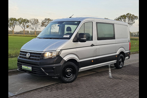 Volkswagen Crafter 35 2.0TDI L3H2 Dubbele cabine 5p Cruise control, Airco, Carplay, Navi, Camera