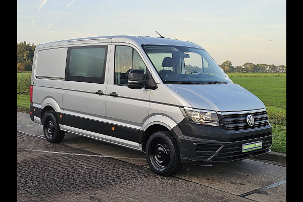 Volkswagen Crafter 35 2.0TDI L3H2 Dubbele cabine 5p Cruise control, Airco, Carplay, Navi, Camera