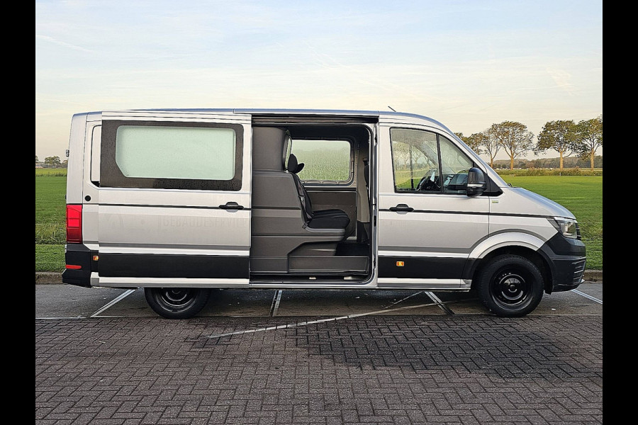 Volkswagen Crafter 35 2.0TDI L3H2 Dubbele cabine 5p Cruise control, Airco, Carplay, Navi, Camera
