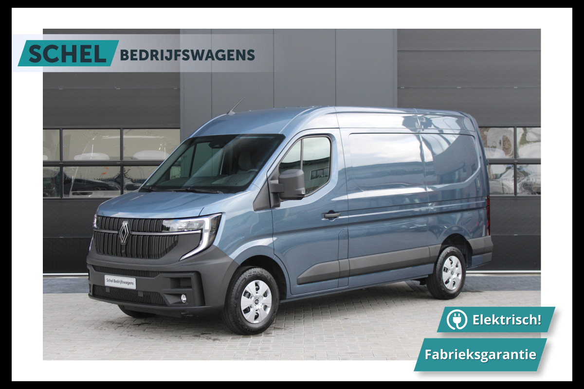 Renault Master E-Tech T35 L2H2 Advance Long Range 87 kWh 143pk - Navi - Camera - Betimmering - Trekhaak - Blind Spot - Stoelverwarming - Rijklaar