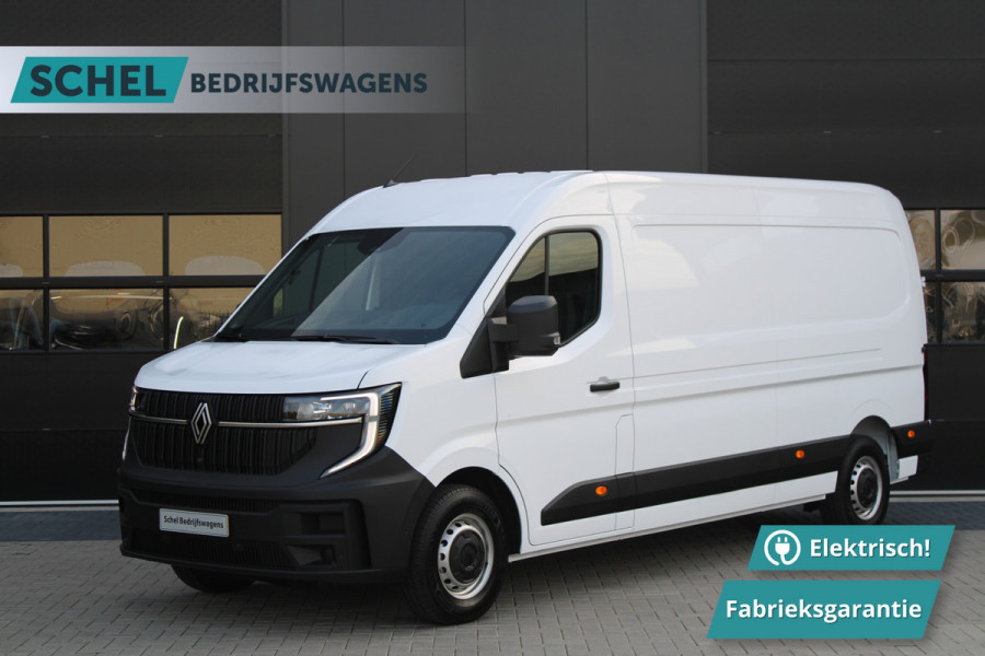 Renault Master E-Tech T35 L3H2 Advance Long Range 87 kWh 143pk - Camera - Trekhaak - Cruise - LED - Carplay/Android - Voorruitverwarming - Rijklaar
