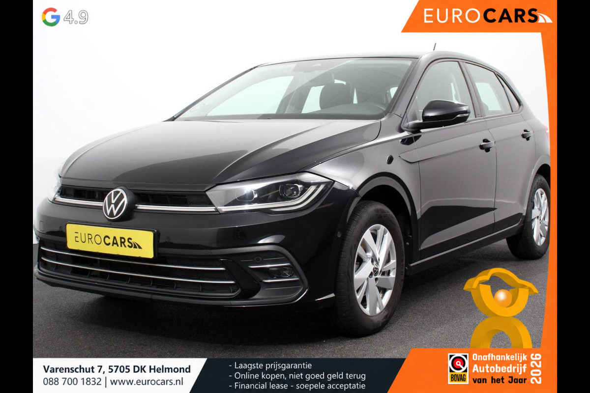 Volkswagen Polo 1.0 TSI 95pk DSG Style Navigatie Apple Carplay/Android Auto Parkeersensoren Park Assist Adaptieve Cruise Control Stoelverwarming Airco Digitale cockpit