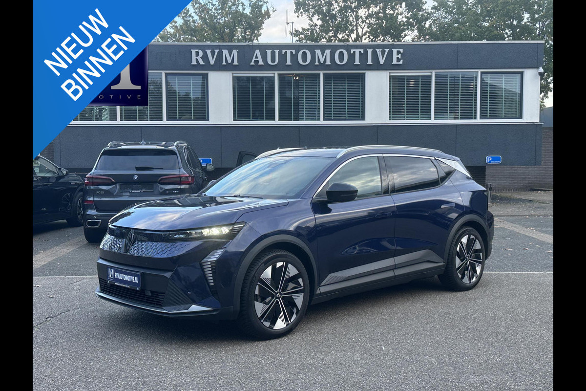 Renault Scénic E-Tech EV87 long range techno SOH 98% | STOEL + STUURVERWARMING | ELEK. STOEL | 13K KM! | ADAP. CRUISE | ACHTERUITRIJ CAMERA | APPLECARPLAY | ELEK. ACHTERKLEP | RIJKLAAR GELEVERD INCL. 12 MND BOVAG GARANTIE |