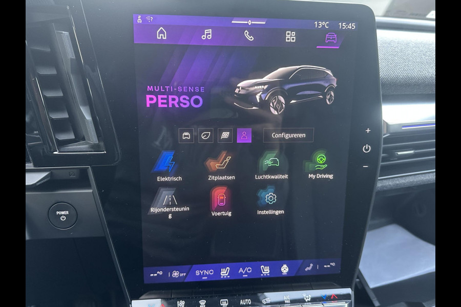 Renault Scénic E-Tech EV87 long range techno SOH 98% | STOEL + STUURVERWARMING | ELEK. STOEL | 13K KM! | ADAP. CRUISE | ACHTERUITRIJ CAMERA | APPLECARPLAY | ELEK. ACHTERKLEP | RIJKLAAR GELEVERD INCL. 12 MND BOVAG GARANTIE |