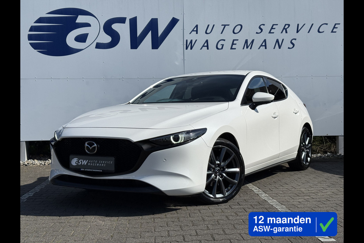 Mazda 3 2.0 e-SkyActiv-X M Hybrid 186 Luxury | CarPlay | ACC | BOSE | HUD | 18 inch