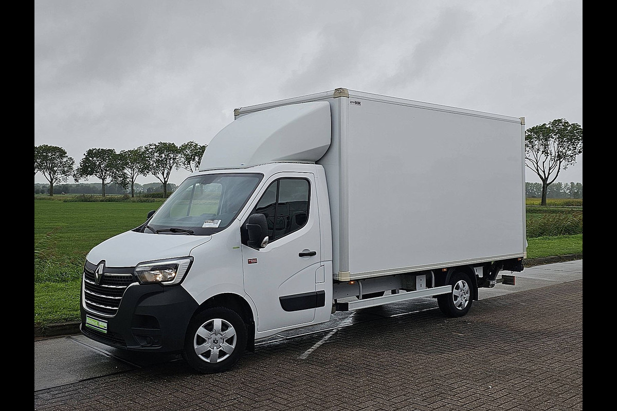 Renault Master T35 2.3 dCi 165 L4H2 EL Energy Comfort Cruise control, Airco, Carplay, Navi, Camera, Zijdeur, Dhollandia laadklep