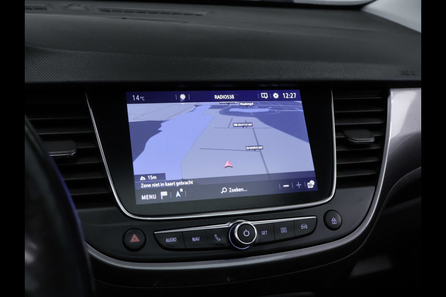 Opel Crossland X 1.2 Turbo Innovation Sport (PANORAMADAK,HEAD-UP DISPLAY,APPLE CARPLAY,NAVI,LED,GETINT,SPORTSTOELEN,LM VELGEN)