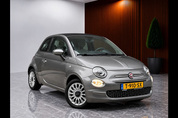 Fiat 500C 1.0 Hybrid Lounge (6-BAK, BLUETOOTH, MULTIMEDIA, PARKEERSENSOREN, CRUISE CONTROL, GOED ONDERHOUDEN, ETC!)