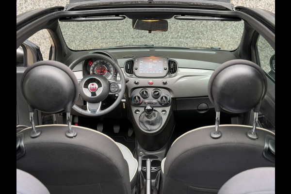 Fiat 500C 1.0 Hybrid Lounge (6-BAK, BLUETOOTH, MULTIMEDIA, PARKEERSENSOREN, CRUISE CONTROL, GOED ONDERHOUDEN, ETC!)