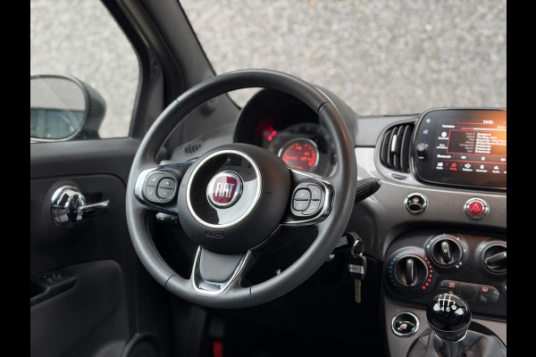 Fiat 500C 1.0 Hybrid Lounge (6-BAK, BLUETOOTH, MULTIMEDIA, PARKEERSENSOREN, CRUISE CONTROL, GOED ONDERHOUDEN, ETC!)