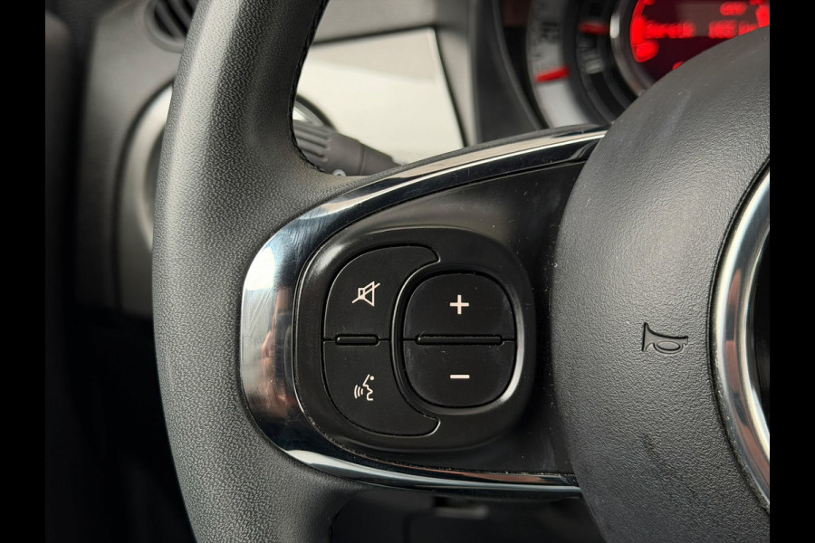 Fiat 500C 1.0 Hybrid Lounge (6-BAK, BLUETOOTH, MULTIMEDIA, PARKEERSENSOREN, CRUISE CONTROL, GOED ONDERHOUDEN, ETC!)