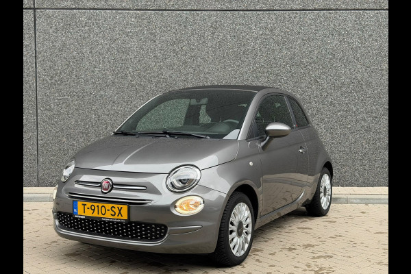 Fiat 500C 1.0 Hybrid Lounge (6-BAK, BLUETOOTH, MULTIMEDIA, PARKEERSENSOREN, CRUISE CONTROL, GOED ONDERHOUDEN, ETC!)