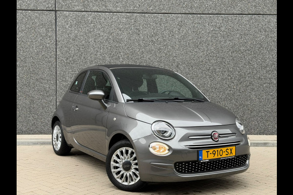 Fiat 500C 1.0 Hybrid Lounge (6-BAK, BLUETOOTH, MULTIMEDIA, PARKEERSENSOREN, CRUISE CONTROL, GOED ONDERHOUDEN, ETC!)